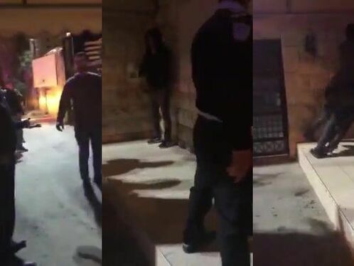 Men Involved In Heated Argument