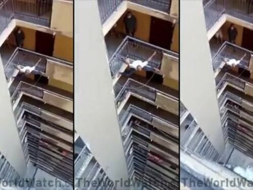This Man Found A Special Place To Train And Fell From The 12th Floor