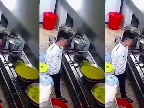 The Chef In The Restaurant Is Really Happy