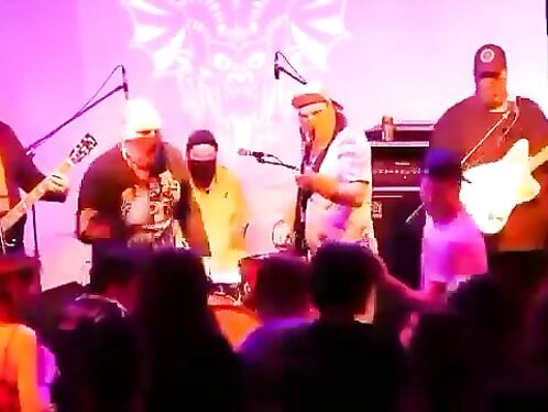 Canadian Punk Band Singer Has To Deal With Nazis In The Audience