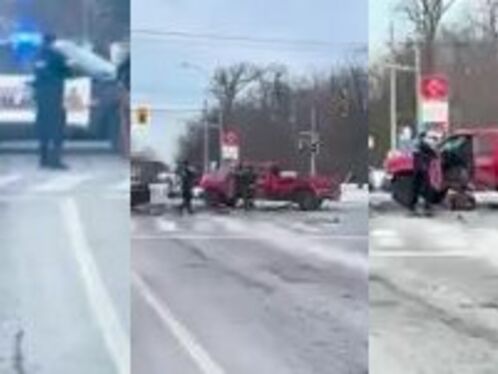 This Happened On My Way Home From Get Off Work Today.