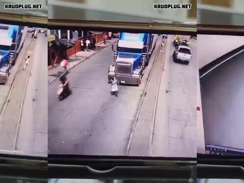 Elderly Woman Killed By Semi-truck