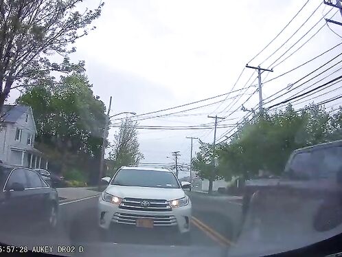 Driving On The Wrong Side Of The Road To Avoid Traffic