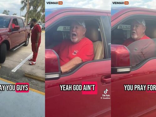 Senior Man Dissatisfied With Detail Work On Truck