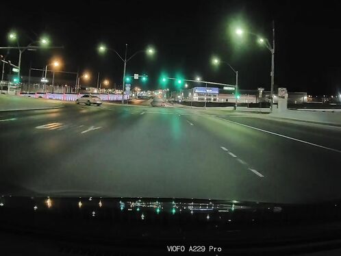 Late-night Near Collision