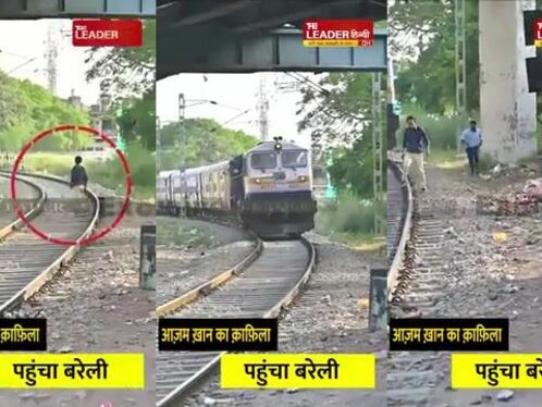 Thanks To The Train Driver For Making Him Understand Some Truths