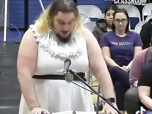 A Good Kick In The Testicles Will Solve His Gender Confusion