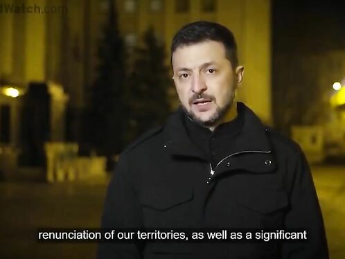 Breaking News: Zelensky Changes His Mind, Announces No