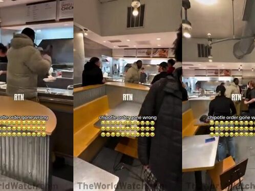 Black Man Upset About Portion Sizes At Chipotle