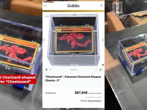 PokÃ©mon Charizard-shaped Cheetos Cost Almost