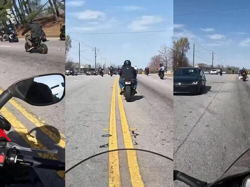 Cyclist's Ride Ends In Head-on Collision