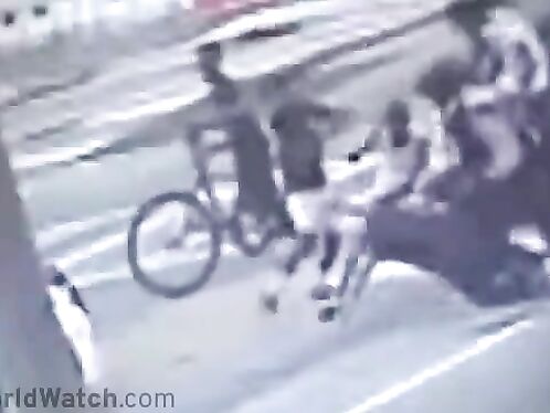 All The Man Could Do Was - The Policewoman Sat In The Car In Shock