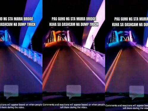 Overloaded Truck Causes Bridge Collapse