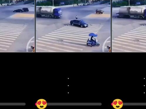 A Car Accident Triggered A Chain Reaction