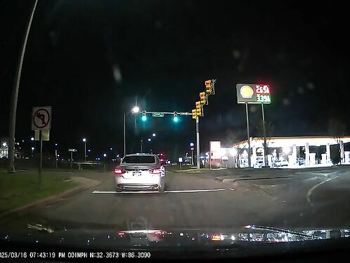 After I Honked My Horn, He Tried To Run Me Over With His Car.
