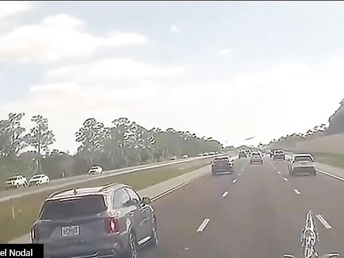 Original Footage Of The Plane Crash On A Highway Near Naples.