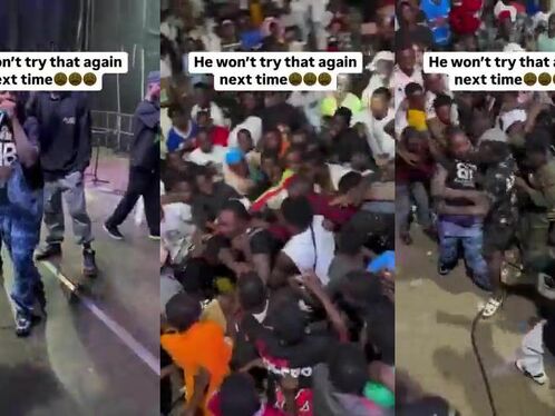 WCGW Jumped Into The Crowd. Whatcouldgowrong