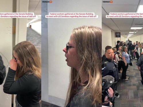 Federal Employees Walked Through This Humiliating March With Tears In Their Eyes.