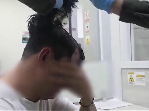 A Man Attempted To Smuggle Drugs By Hiding Them In A Wig.