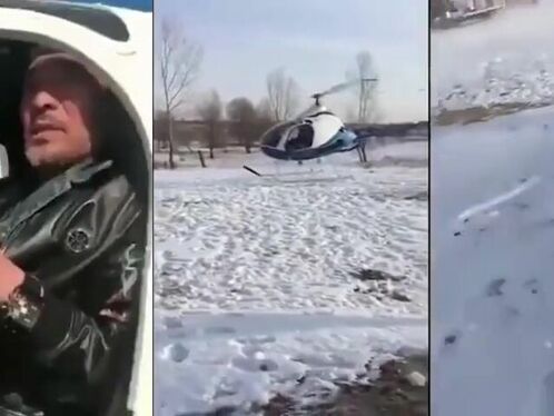 Never Drive A Car Or Helicopter After Drinking Alcohol.