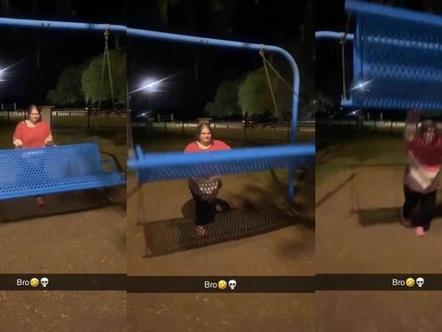 If I Lift This Swing Completely Above My Head,