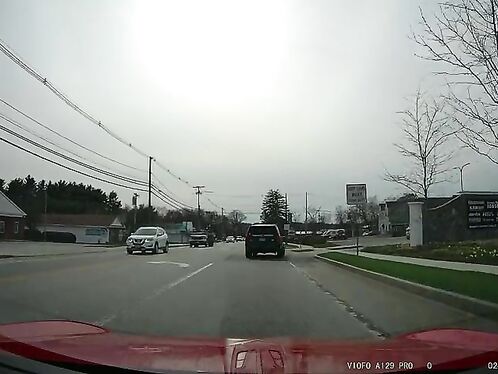 A Man Forcibly Overtook Another Vehicle And Was Subsequently Chased By Police.