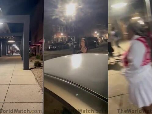 The Drunk Girls Are Fighting