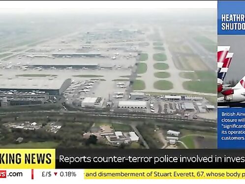 British Counter-terrorism Police Also Participated In The Investigation.