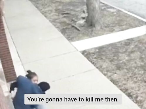Retired Police Officer Saves People From Robbery - Video Begins