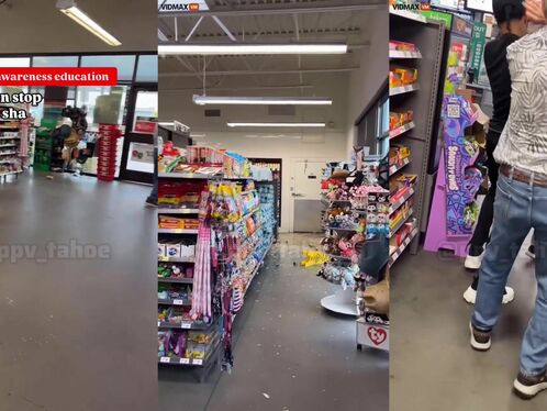 A Self-proclaimed Drug Addict Vandalized A 7-Eleven In Florida Before Two Men Came To His Rescue.