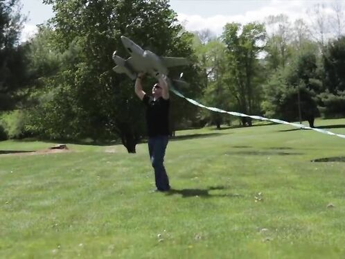 Remote-controlled Airplane Startup Loop Failure