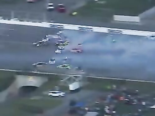 After That NASCAR Accident, Were The Cars Still In Existence?