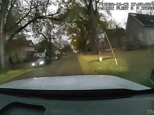 Jackson Police Released Dashcam Footage Showing The Suspect Throwing A Pipe Bomb.