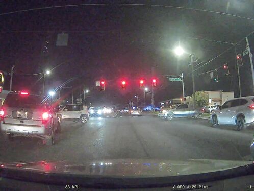 Make A U-turn At A Red Light