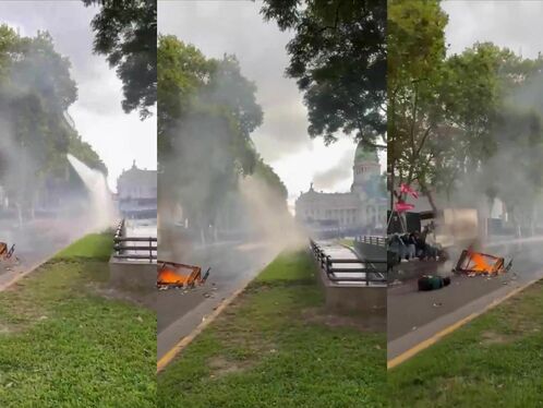 The Photographer Suffered A Head Injury After Being Hit By Tear Gas.