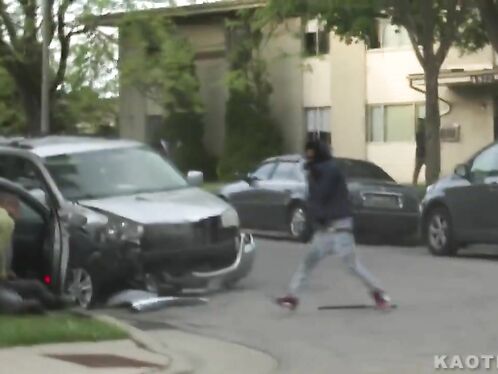 Television Crew Filmed Hit-and-run Driver
