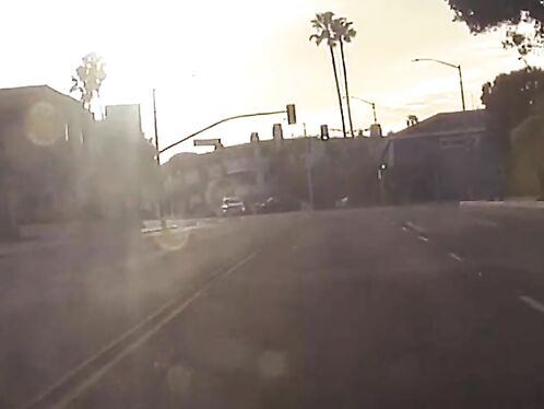 He Waited For Ten Seconds Before Slowly Driving His Car In Front Of Me.