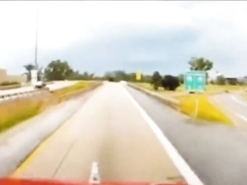 The Giant SUV Started On Interstate 75