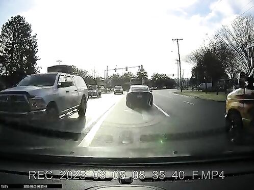 An Incident Of Group Bullying Occurred Inside A Company Vehicle On The Left-turn Ramp.