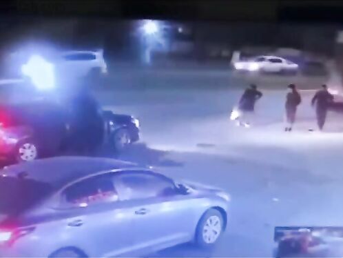 Did This Woman Just Push This Man Under The Truck?