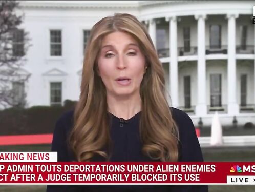 The Incredibly Foolish Nicole Wallace Compared Trump's Deportation To A Murder Gang.
