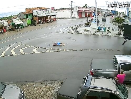 A Man Fell From A Moving Truck In Camp Dubrito