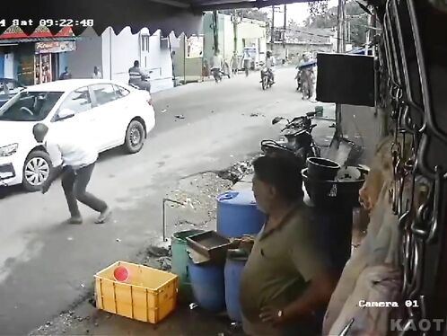 An Elderly Man Was Killed By A Drunk Truck Driver.