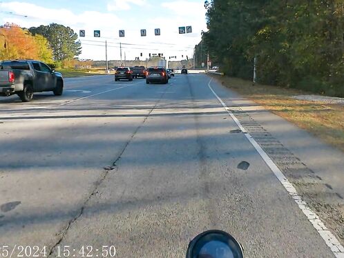 I Was Glad I Saw The Policeman, Because He Didn't See Me.