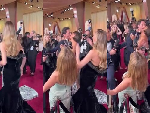 Halle Berry Kissed Him In Front Of Adrian Brody's Wife.