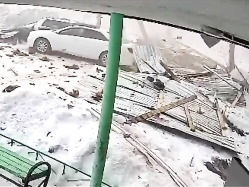 The Resilient Woman Was Hit By Debris From An Exploding House And Then Run Over By A Car.