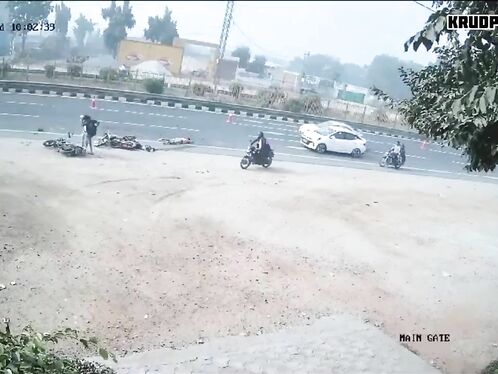 Two Motorcyclists Were Killed When They Were Struck By A Speeding Vehicle.