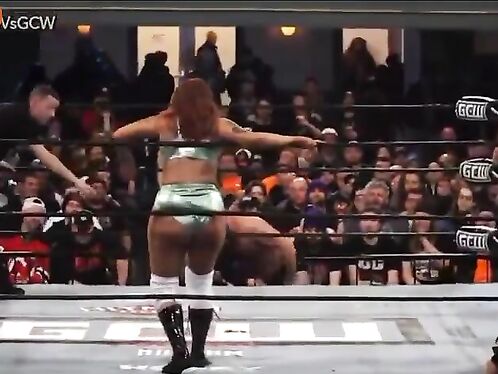 A Wrestler Suffered A Severe Leg Fracture When He Jumped From The Ceiling.