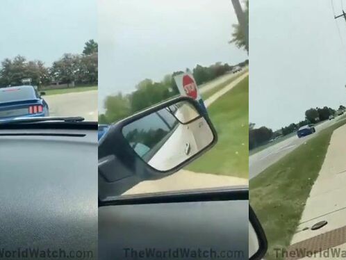 Driver rolls car off road and into ditch