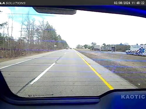 Car crashes into deputy's patrol car